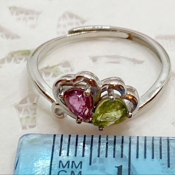 S925 Tourmaline rings - Picture 5 of 5